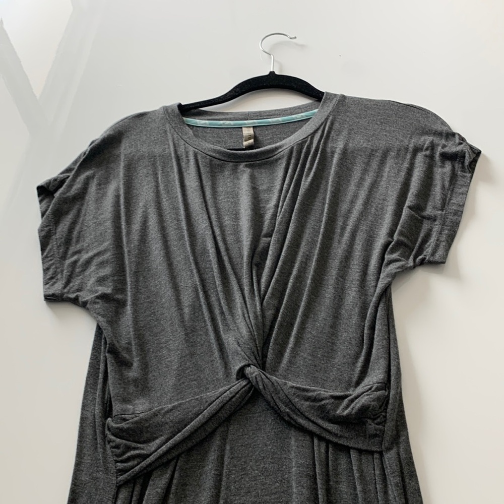 Dark grey dress